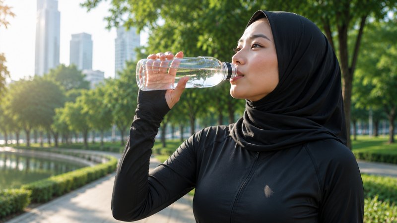 Fungsi ion bagi tubuh untuk menjaga stamina dan hidrasi cairan setelah olahraga.